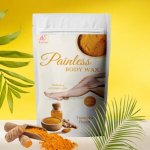 Painless Turmeric Powder Wax